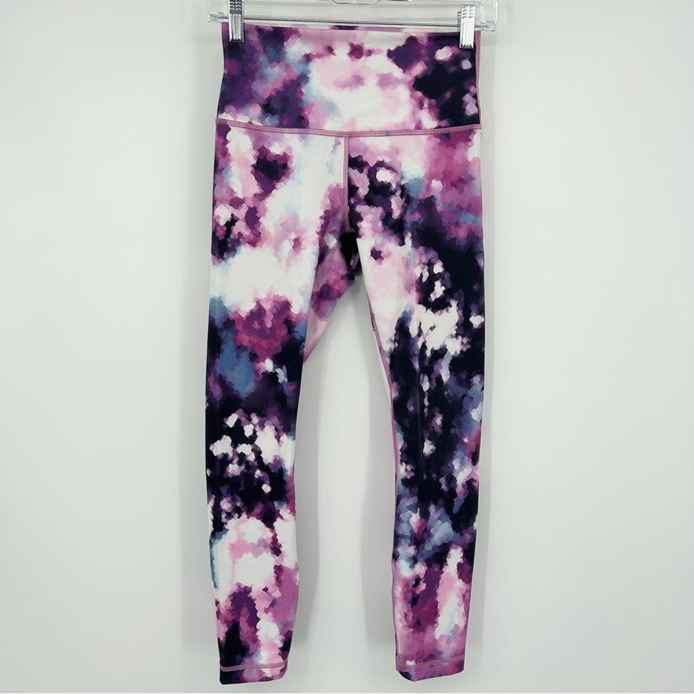 Lululemon Wunder Under Colorful Leggings